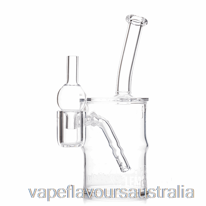 Vape Nicotine Australia Ooze TOXIC BARREL Mini Dab Rig Clear
